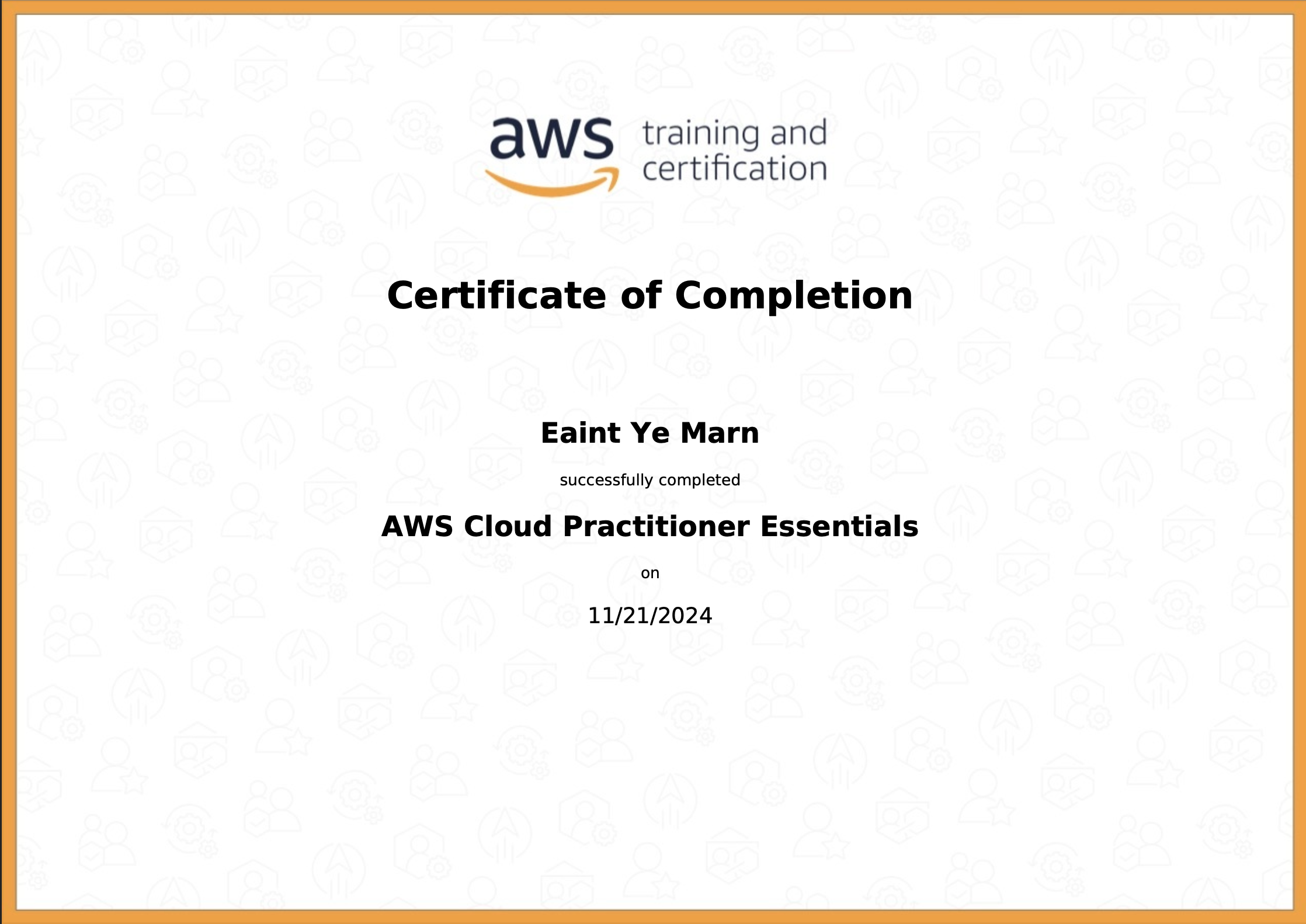 AWS Cloud Practitioner